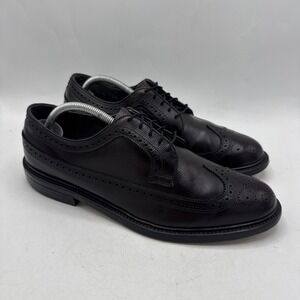 Executive Imperials Wingtip Oxford Dress Shoes Mens‎ 9.5 Oxblood Leather Brogue